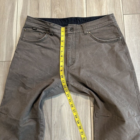 Kuhl Rydr Outdoor Hiking Workwear Camping Pants Brown Men’s Size 36x30 - Picture 7 of 8